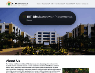 placement.iiit-bh.ac.in screenshot