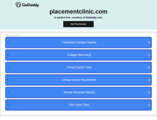 placementclinic.com screenshot