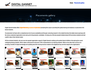 placements.digitalgannet.com screenshot