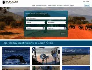 places.co.za screenshot