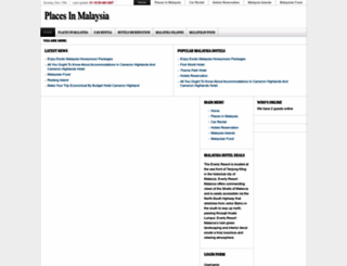 placesinmalaysia.com screenshot