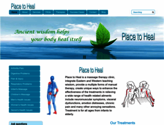 placetoheal.com screenshot