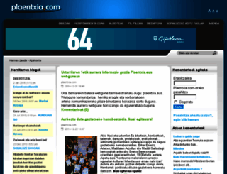 plaentxia.com screenshot