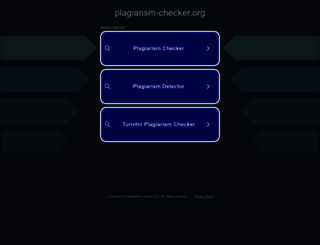 plagiarism-checker.org screenshot