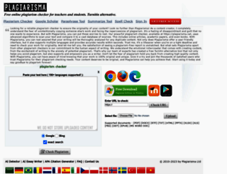 plagiarisma.net screenshot