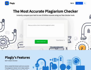 plagly.com screenshot