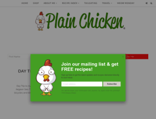 plainchicken.blogspot.com screenshot