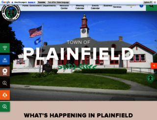 plainfieldct.org screenshot
