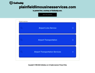 plainfieldlimousinesservices.com screenshot