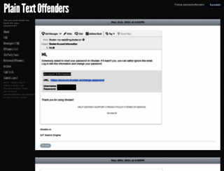 plaintextoffenders.com screenshot