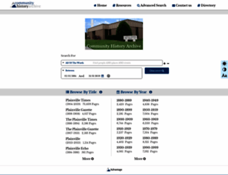 plainville.advantage-preservation.com screenshot