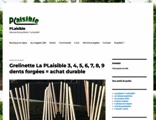 plaisible.com screenshot