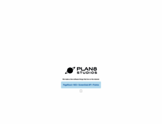 plan8studios.com screenshot