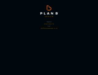 planbdesign.co.uk screenshot