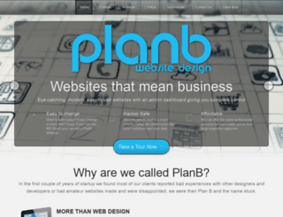 planbwebsitedesign.com screenshot