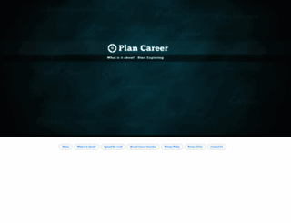 plancareer.org screenshot