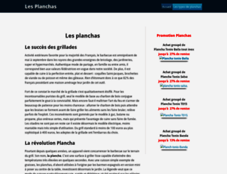 planchas.fr screenshot