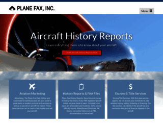 planefax.com screenshot