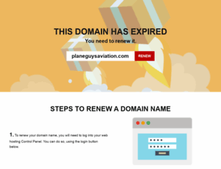 planeguysaviation.com screenshot