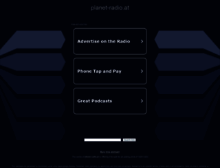 planet-radio.at screenshot
