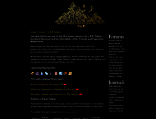planet-tolkien.com screenshot