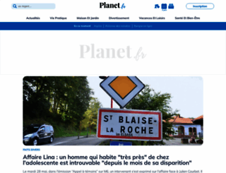 planet.fr screenshot