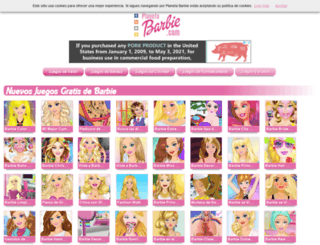 planetabarbie.com screenshot