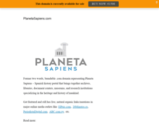 planetasapiens.com screenshot