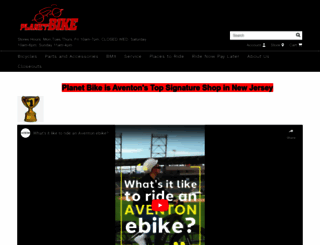 planetbikenj.com screenshot