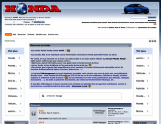 planete-honda.com screenshot