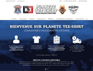 planete-tee-shirt.com screenshot