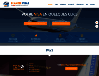 planete-visas.fr screenshot