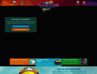 planeteersgame.com screenshot
