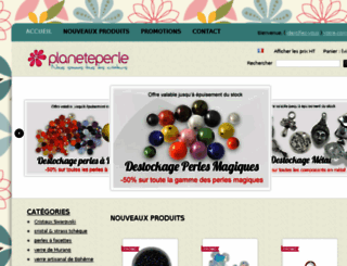 planeteperle.com screenshot