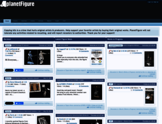planetfigure.com screenshot