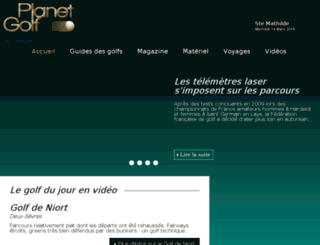 planetgolf.fr screenshot