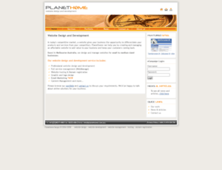planethome.com.au screenshot