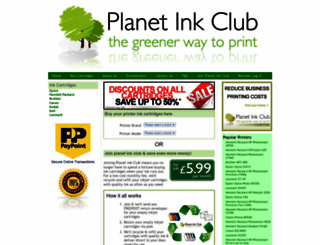 planetinkclub.com screenshot