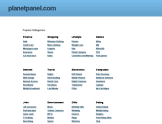 planetpanel.com screenshot