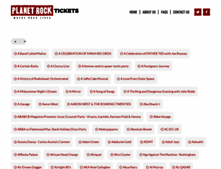 planetrock.gigantic.com screenshot