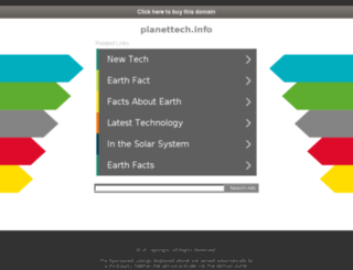 planettech.info screenshot
