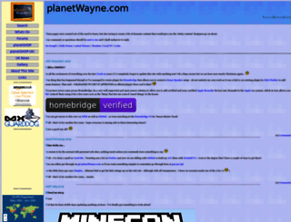 planetwayne.com screenshot