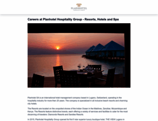 planhotel-hospitality-group-resorts-hotels-and-spa.workable.com screenshot