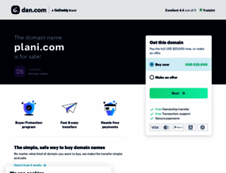 plani.com screenshot