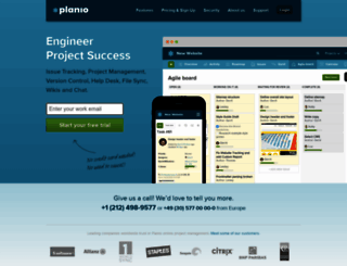 planio.com screenshot