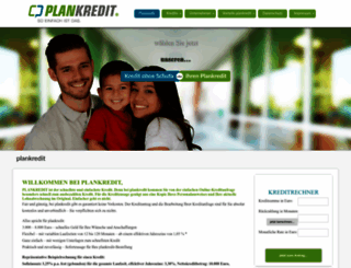 plankredit.de screenshot