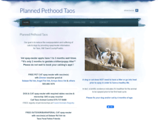plannedpethoodtaos.org screenshot
