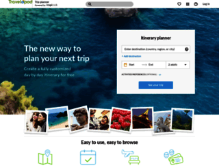 planner.travelopod.com screenshot