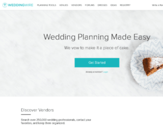 planning.weddingwire.com screenshot