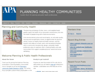 planninghealthycommunities.webs.com screenshot